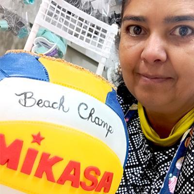 Bolo Bola de Volei