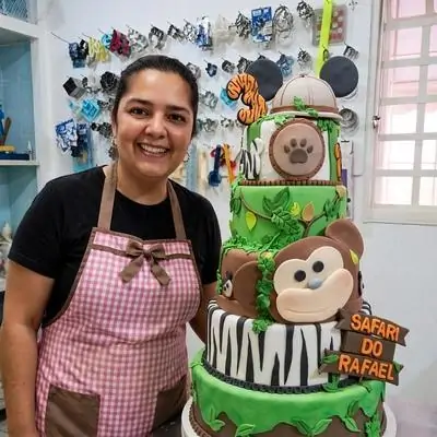 Bolo safari do Mickey