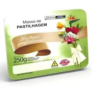 Massa De Pastilhagem 250g Arcolor Branco
