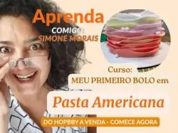 Meu Primeiro Bolo de Pasta Americana