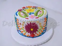 Mini bolo de Bordado mexicano